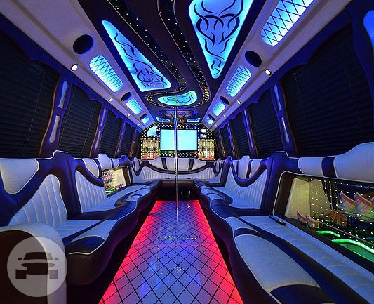 WHITE ULTIMATE 25 PASSENGER PARTY BUS
Party Limo Bus /


 / Hourly AUD$ 0.00
