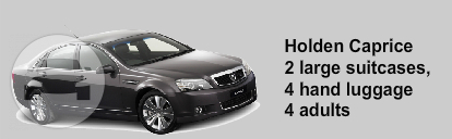 Holden Caprice 
Sedan /
Bonython ACT 2905, Australia

 / Hourly AUD$ 0.00
