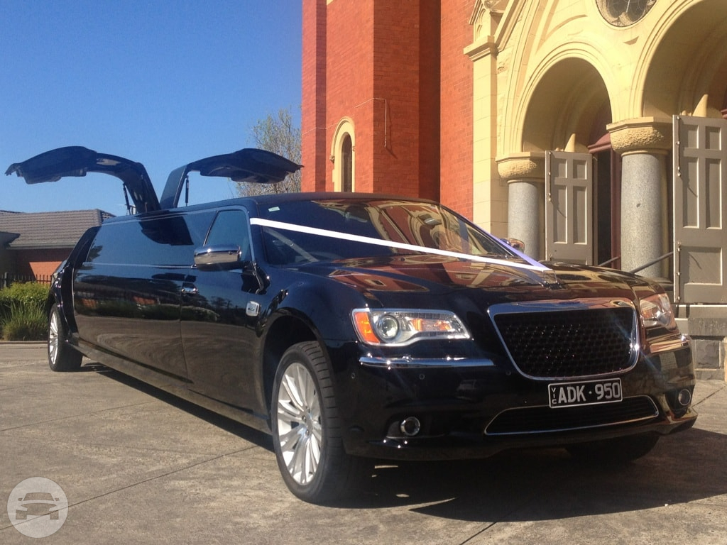 Chrysler 300C Limousine with gull wing doors
Limo /
Epping VIC 3076, Australia

 / Hourly AUD$ 300.00
