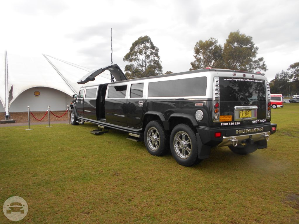 Black H2 Stretch Hummer Limousine
Hummer /
Sydney NSW, Australia

 / Hourly AUD$ 0.00
