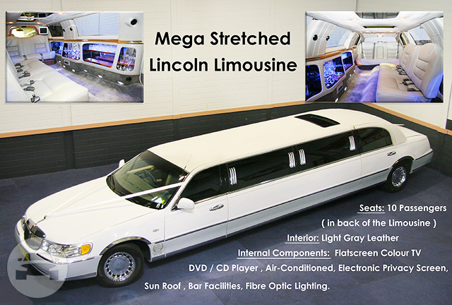 Mega stretched Lincoln limousine
Limo /
Hinchinbrook, NSW

 / Hourly AUD$ 0.00
